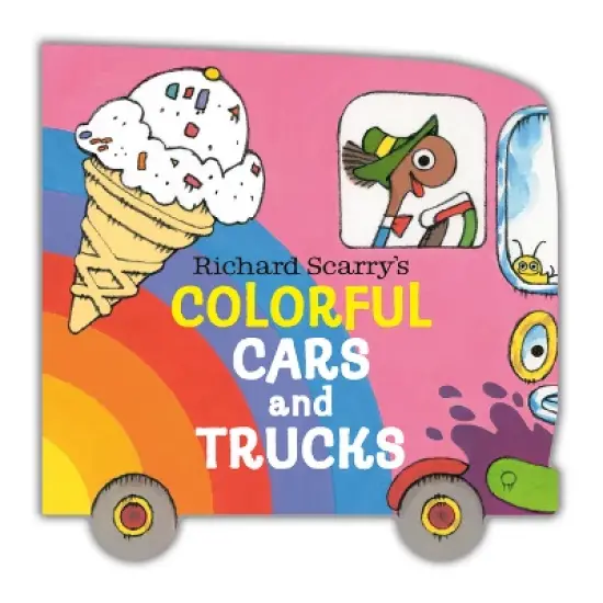 Richard Scarry's Colorful Cars and Trucks - (Chunky Book) (Board Book) image {1}