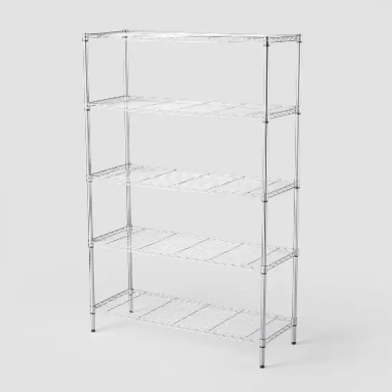 5 Tier Wide Wire Shelving - Brightroom&trade; image {4}