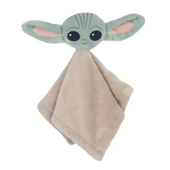 Lambs & Ivy Star Wars Cozy Friends The Child/Baby Yoda Lovey & Door Pillow Gift Set image {2}