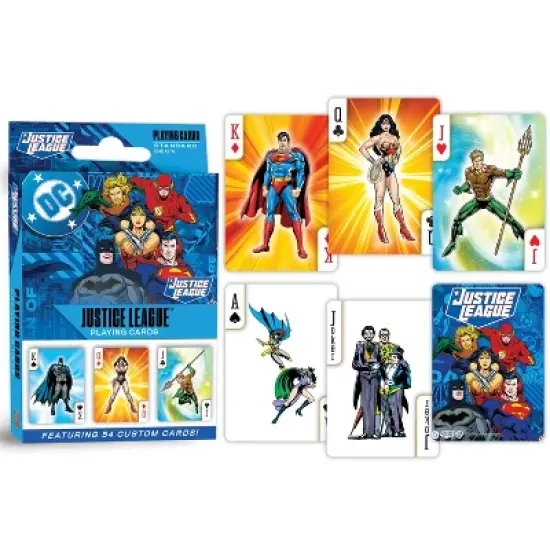 MasterPieces Officially Licensed Justice League Playing Cards - 54 Card Deck for Adults image {3}