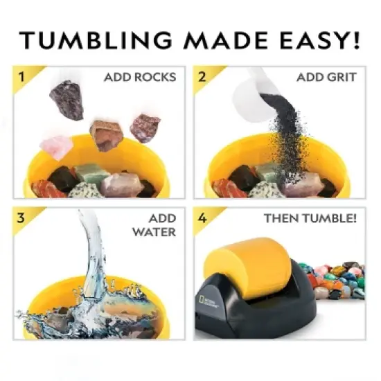 National Geographic Rock Tumbler and Jewelry Making Kit image {2}
