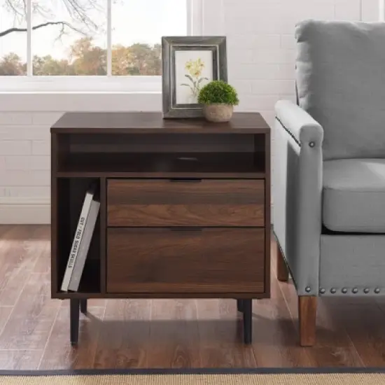 Rockwell Modern Storage Nightstand - Saracina Home image {2}