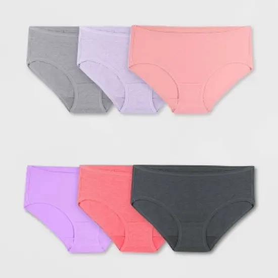 Fruit of the Loom Women's 6pk 360 Stretch Comfort Cotton Hipster Underwear - Colors May Vary image {4}