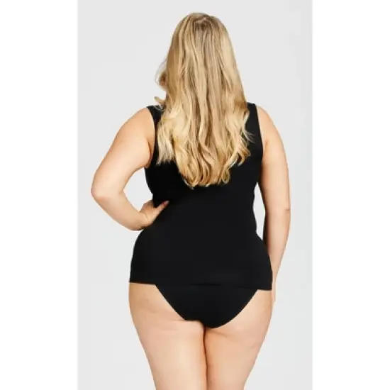 Seamless Torsette - black, 2X image {1}