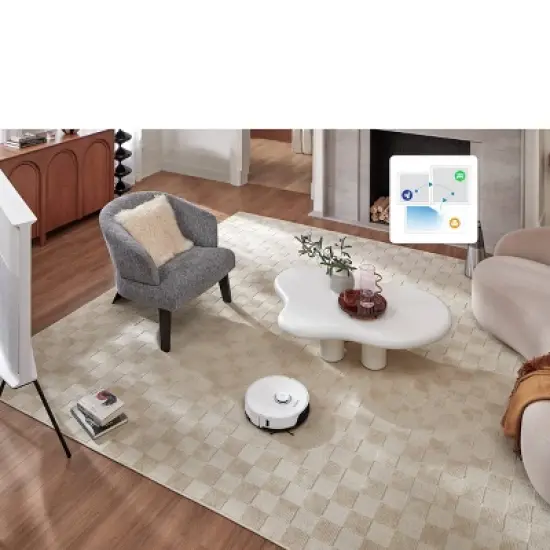 Roborock S8 Robot Vacuum and Mop White image {10}