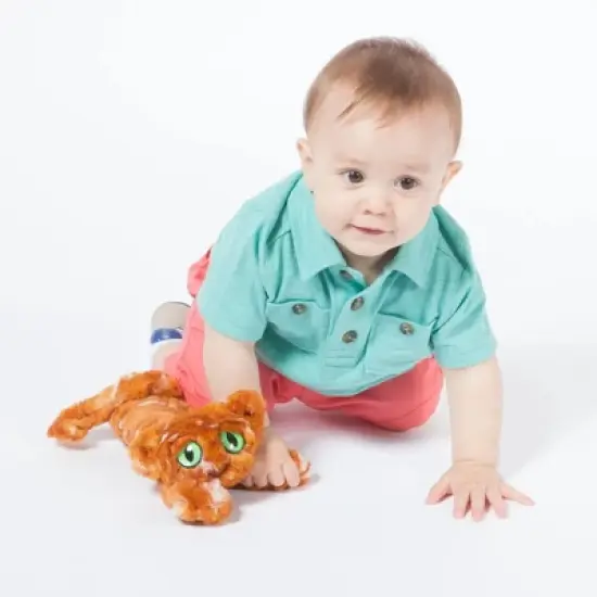 Manhattan Toy Lavish Lanky Cats Golden Ginger 14" Plush image {2}