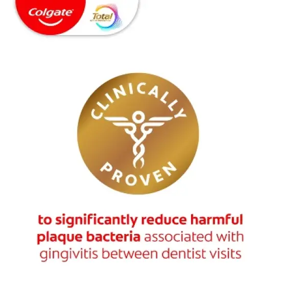 Colgate Total Travel Size Whitening Paste Toothpaste - Trial Size - 1.4oz image {8}