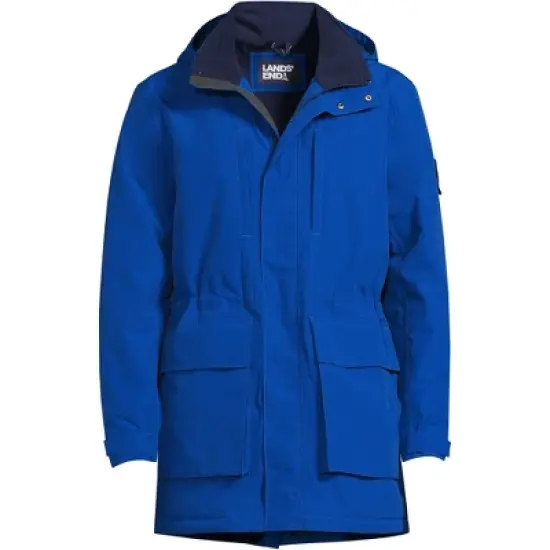 Lands' End Men's Waterproof Squall Parka image {8}