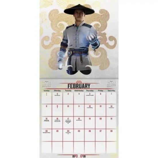 Trends International 2026 Mortal Kombat 12"x12" Wall Calendar image {2}