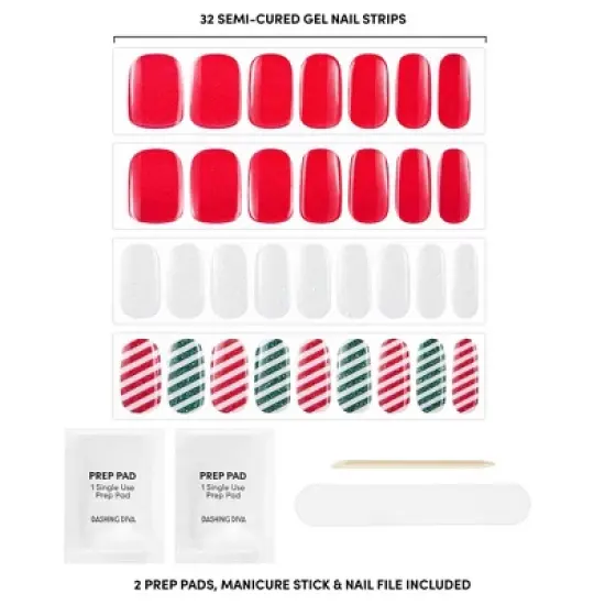 Dashing Diva Glaze All Wrapped Up + Magic Pick Nail Art - Sweet Treats - 32ct image {3}