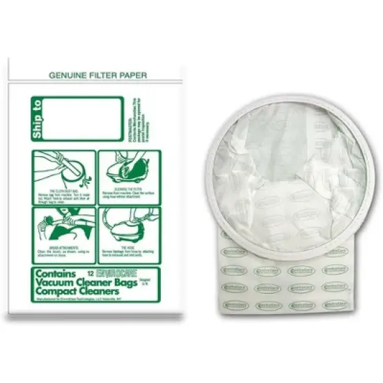 TriStar and Compact Canisters Micro Filtration Vacuum Cleaner Dust Bags 12 pack image {5}