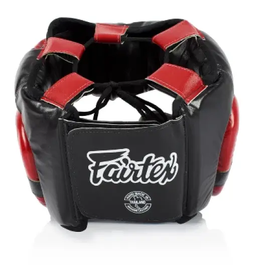 Fairtex HG13 Lace-Up Headgear Head Guard image {1}