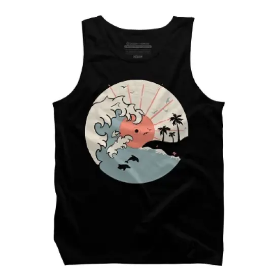 Men's Design By Humans OCN LP... By NDTank Tank Top image {4}
