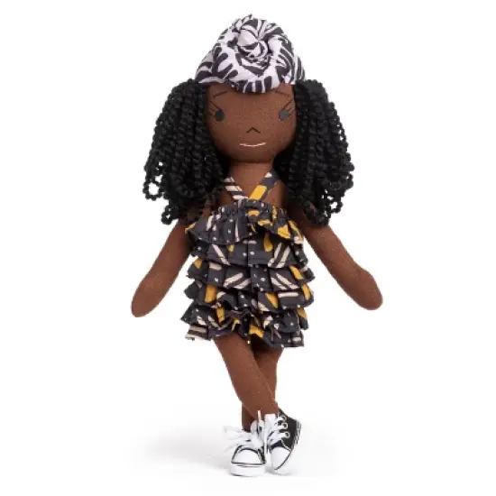 HarperIman Rae 14'' Plush Linen Doll image {1}