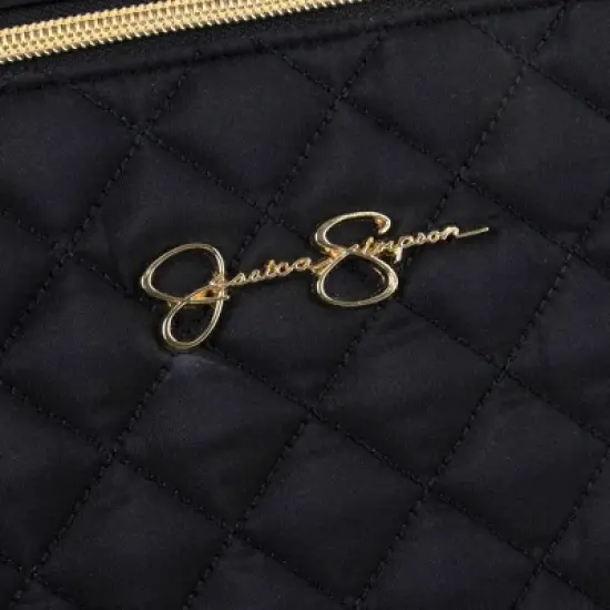 Jessica Simpson Quilted Tote - Black image {9}