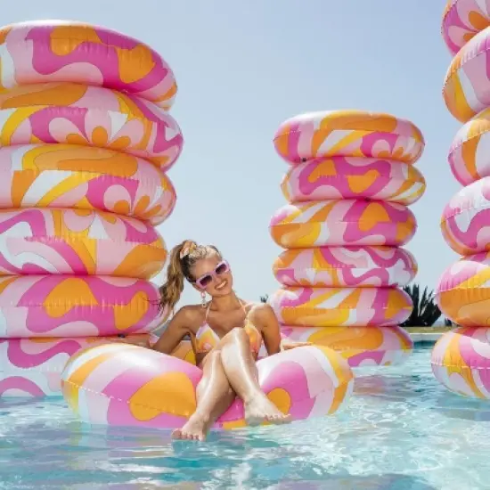 FUNBOY x Barbie Dream Tube Pool Float - Pink image {1}