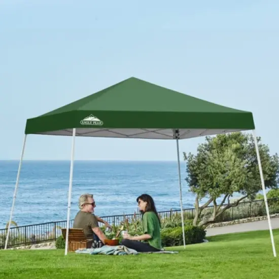 EAGLE PEAK Slant Leg Pop-up Canopy Tent Easy One Person Setup Instant Outdoor Beach Canopy Folding Portable Sports Shelter image {25}