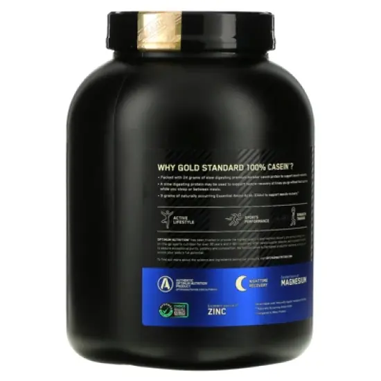 Optimum Nutrition Gold Standard&reg; 100% Casein, Chocolate Supreme, 3.97 lb (1.8 kg) image {2}