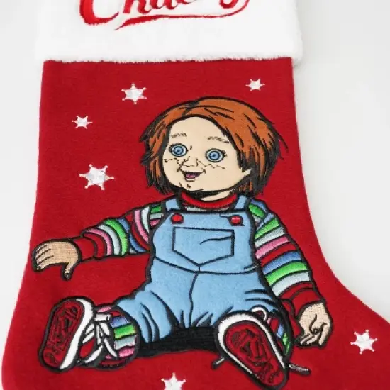 Chucky Embroidered Christmas Stocking image {1}