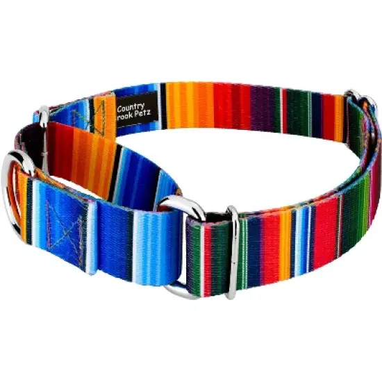 Country Brook Petz Serape Martingale Dog Collar image {1}