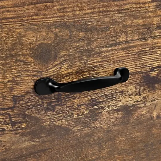 Yaheetech Vintage File Cabinet with 2 Drawers and Storage Shelves for Home, Office image {7}