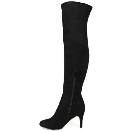 Journee Collection Womens Abie Tru Comfort Foam Stiletto Over The Knee Boots image {1}