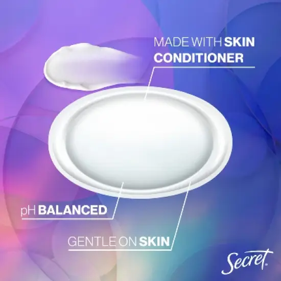 Secret Invisible Solid Antiperspirant & Deodorant - Waterlily Scent - 2.6oz image {4}