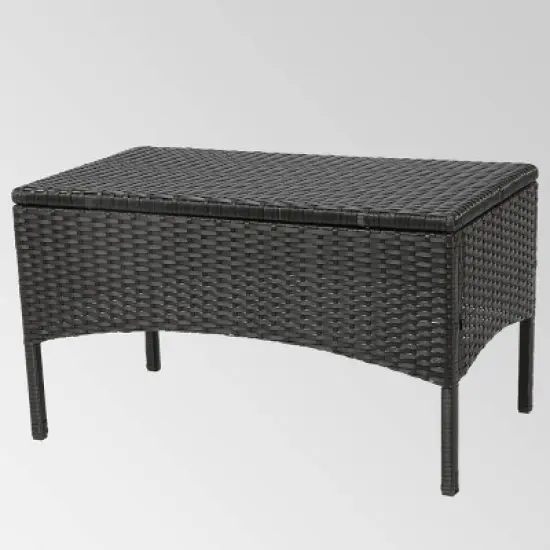 Cordoba 8pc Wicker Chat Set - Brown/Tan - Christopher Knight Home image {7}