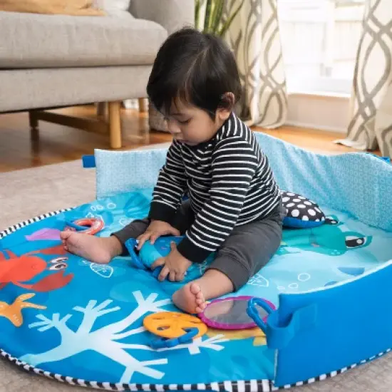 Baby Einstein Neptune Under The Sea Lights And Sounds Activity Gym And Play Mat image {2}