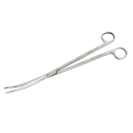 Unique Bargains Aquarium Fish Tank Stainless Steel Plant Scissors 10" Long image {2}