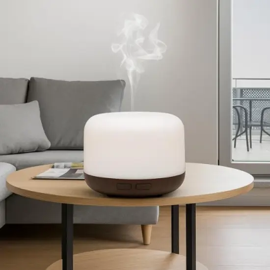 Di'Aroma Aromatherapy Essential Oil Diffuser, 300ml Ultrasonic Aroma Scent Diffuser, Waterless Auto Off, Compact Essential Oil Diffuser for Home image {1}