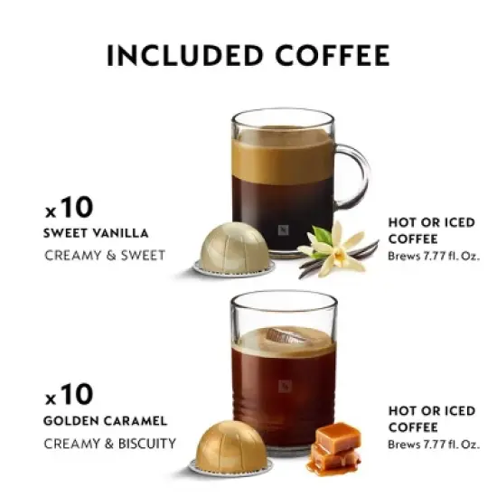 Nespresso Limited-Edition Vertuo Pop+ Coffee and Espresso Maker Flavored Iced Bundle image {2}