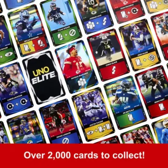 Mattel - Mattel Games - UNO: Elite NFL 2024 Core Edition Draft Pack image {2}