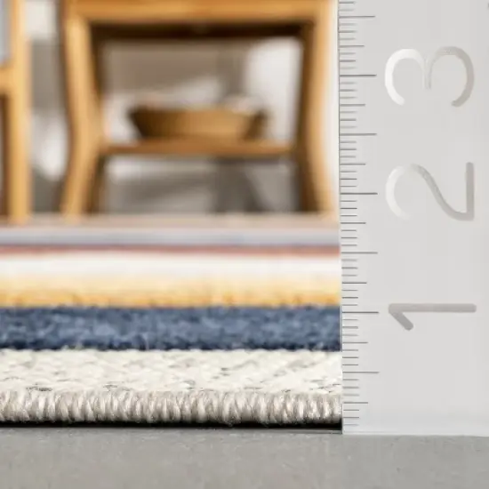 nuLOOM Katina Abstract Rainbow Indoor/Outdoor Patio Area Rug image {2}