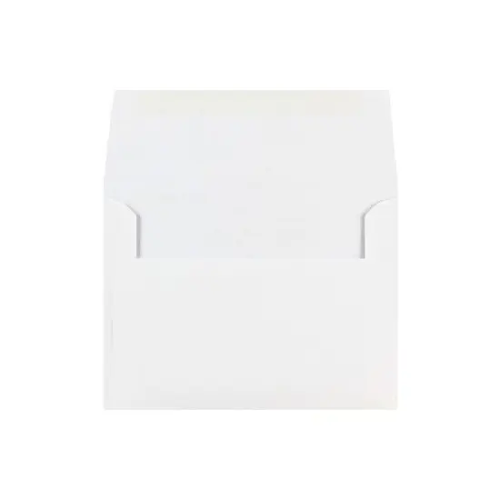 JAM Paper A6 Invitation Envelopes 4.75 x 6.5 White 31820I image {1}