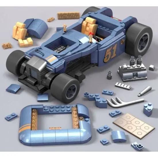 MEGA Hot Wheels Mod Rod Building Set - 640pcs image {4}