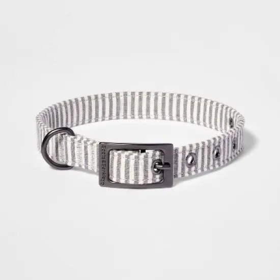 Striped Fashion Dog Collar with Pin Buckle - Boots & Barkley&trade; image {5}