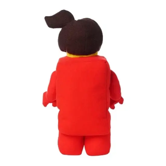 Manhattan Toy Company LEGO&reg; Minifigure Brick Suit Girl 13" Plush Character image {4}