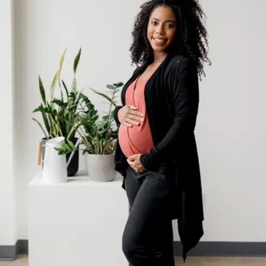 Of An Origin Maternity & Nursing Cozy Cardigan image {3}