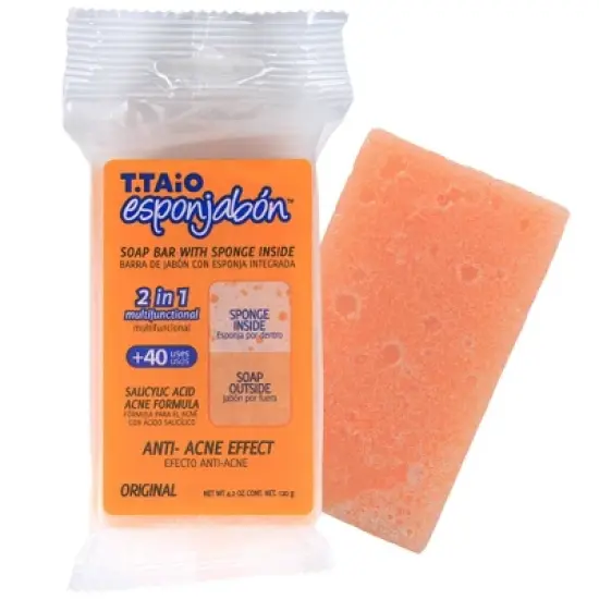 T.Taio Esponjabon Bar Soap - Anti-Acne - 4.2oz image {5}