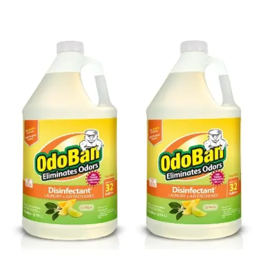 OdoBan Disinfectant Concentrate and Odor Eliminator, Citrus Scent image {4}