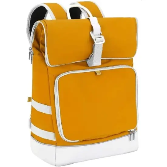 Babymoov Sancy Diaper Bag Backpack, Unisex Back Pack With Heavy Duty Roll-Top Closure, Large Insulated Compartment, Changing Pad & Accessories image {7}