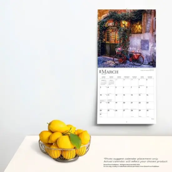 Browntrout 2024 Wall Calendar 12"x12" Rome image {3}