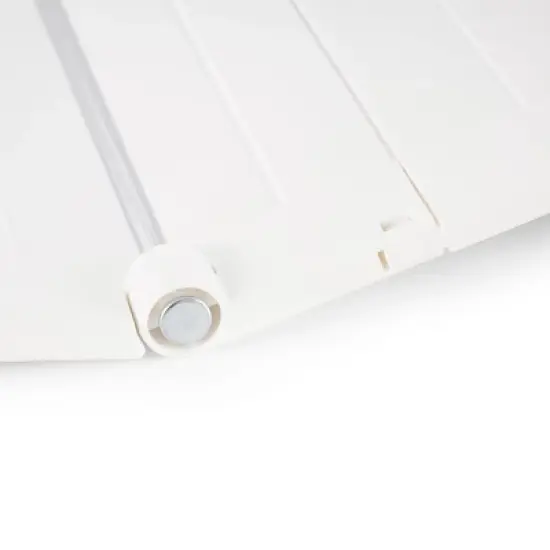 Scandinavian Pet Design 60214-92401 Guard Me Plastic Retractable 22 to 36 Inch Pet Safety Gate Barrier with Quick Release Latch, White image {2}