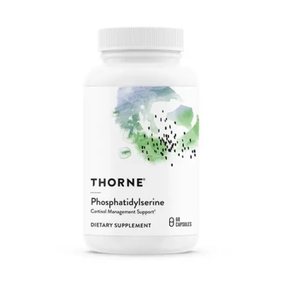 THORNE Phosphatidylserine (Formerly Iso-Phos) - Supports Cortisol Management and Brain Function* - 60 Capsules - 60 Servings image {8}