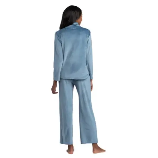 Softies Feather Velour Funnel Neck Lounge Set image {2}