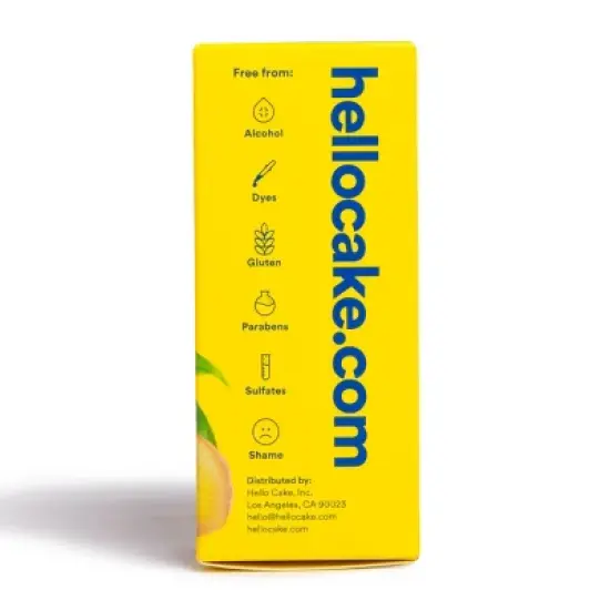 Hello Cake Peach Ginger Flavored Personal Lubricant - 1.7 fl oz image {8}