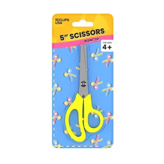 Kids Scissors - Safe For School, 5 Inches, Blunt Tip (48 Packs) image {4}