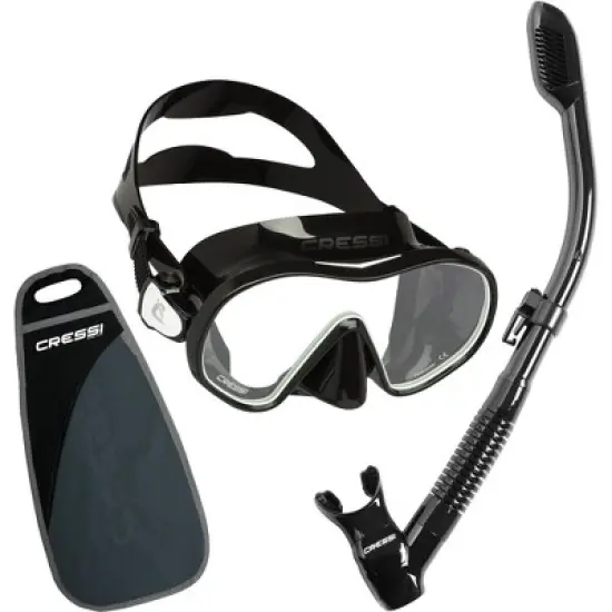 Cressi F-Dual Mask and Supernova Dry Snorkel image {5}