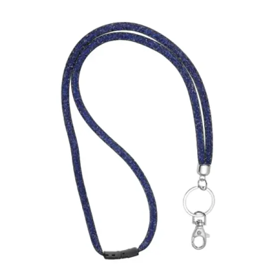 Unique Bargains Rhinestone Bling ID Badges Keychain Lanyards with Metal Clasp image {5}